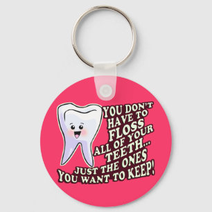 Porte-clés Hygiéniste dentaire de dentiste