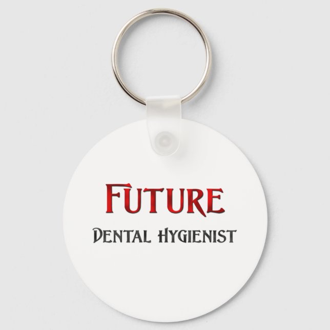Porte-clés Hygiéniste dentaire futur (Recto)