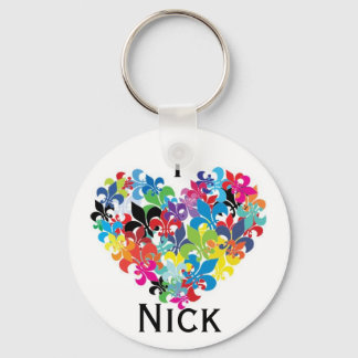 Porte-clés I <3 Nick