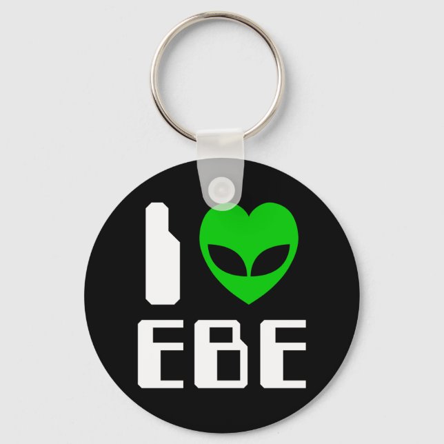 Porte-clés I Alien Heart EBE (Recto)