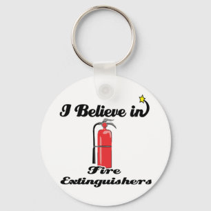 Porte-clés i believe in fire extinguishers