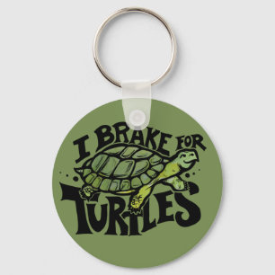 Porte-clés I Brake for Turtles 