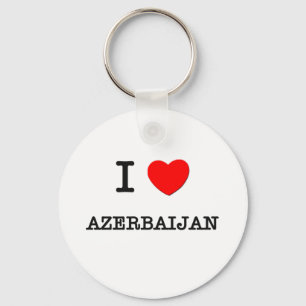 PORTE-CLÉS I COEUR AZERBAÏDJAN