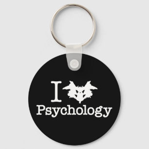 Porte-clés I Coeur (Rorschach Inkblot) Psychologie