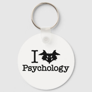 Porte-clés I Coeur (Rorschach Inkblot) Psychologie