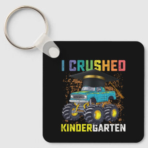 Porte-clés I Crushed Kindergarten Monster Truck Graduation