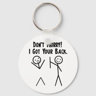 Porte-clés I Got Your Back!