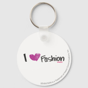 Porte-clés I Heart Fashion Aqua