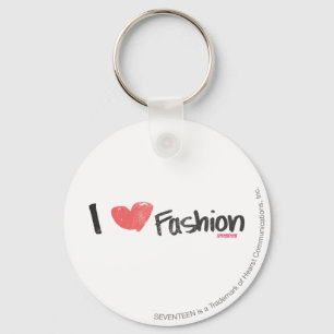 Porte-clés I Heart Fashion Purple