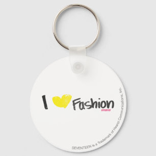 Porte-clés I Heart Fashion Rose