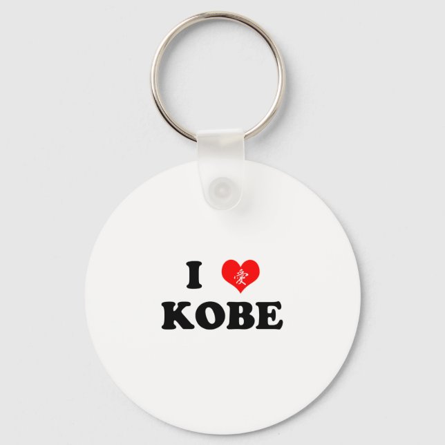 Porte-clés I Heart Kobe Porte - clé (Recto)