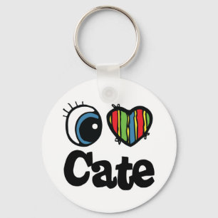 Porte-clés I Heart (Love Cate)