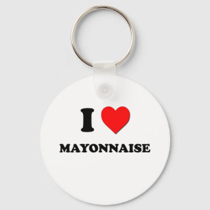 Porte-clés I Heart Mayonnaise