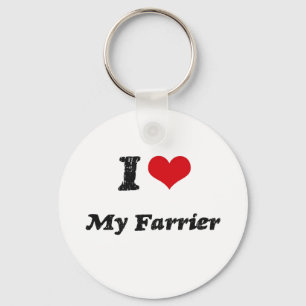 Porte-clés I heart My Farrier