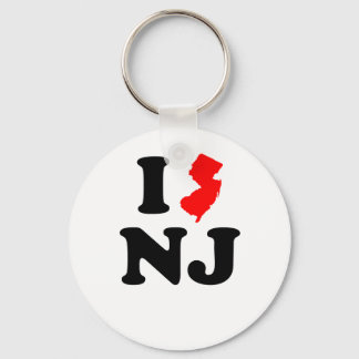 Porte-clés I Heart NJ