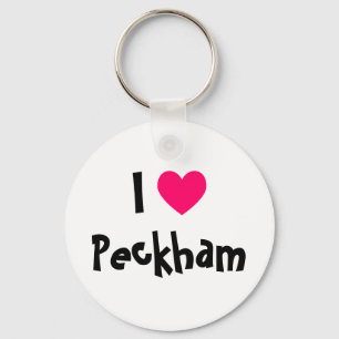 Porte-clés I Heart Peckham