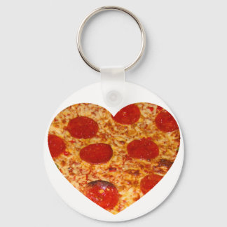 Porte-clés I Heart Pizza