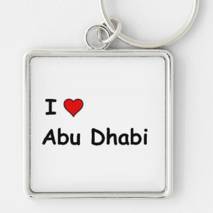 Porte-clés I Love Abu Dhabi