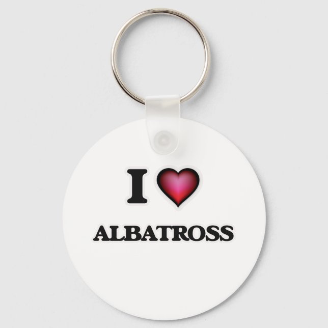 Porte-clés I Love Albatross (Recto)
