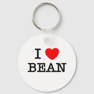 Porte-clés I Love Bean