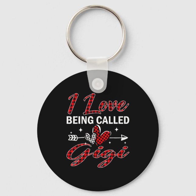 Porte-clés I Love Being Called Gigi Xmas Christmas Family  (Recto)