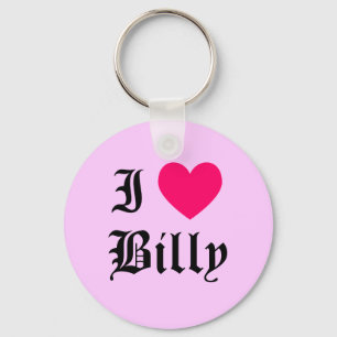 Porte-clés I Love Billy