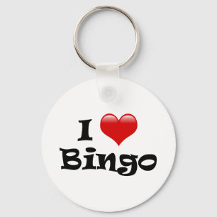 Porte-clés I Love Bingo