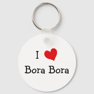 Porte-clés I Love Bora Bora