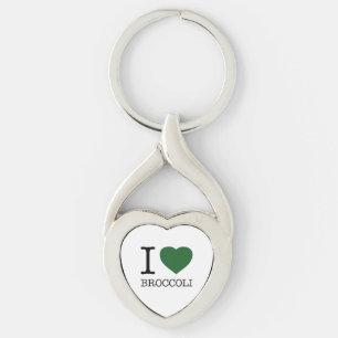 PORTE-CLÉS I LOVE BROCCOLI