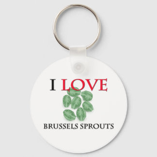 Porte-clés I Love Brussels Sprouts