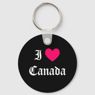 Porte-clés I Love Canada
