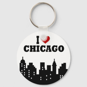 Porte-clés I Love Chicago