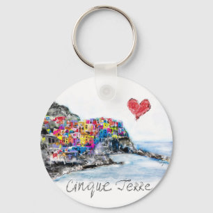 Porte-clés I love cinque terre