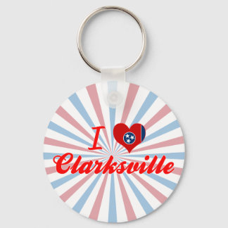 Porte-clés I Love Clarksville, Tennessee
