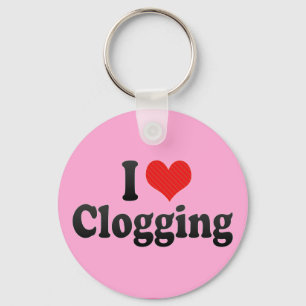 Porte-clés I Love Clogging
