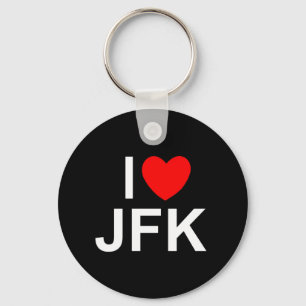 Porte-clés I Love (Coeur) JFK
