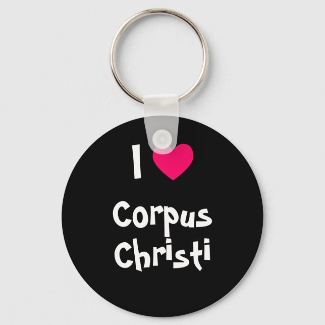 Porte-clés I Love Corpus Christi (Recto)