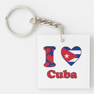 Porte-clés I love Cuba