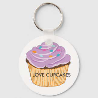PORTE-CLÉS I LOVE CUPCAKES