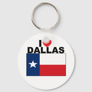 Porte-clés I Love Dallas, TX