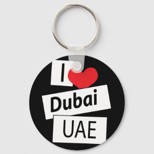 Porte-clés I Love Dubai UAE