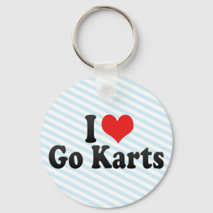 Porte-clés I Love Go Karts