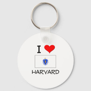 Porte-clés I Love Harvard Massachusetts