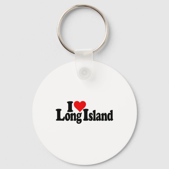Porte-clés I Love Heart Long Island _1 (Recto)