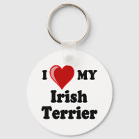 I Love (Heart) My Irish Terrier Dog