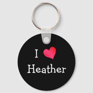 Porte-clés I Love Heather