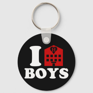 Porte-clés I Love Hotel Boys