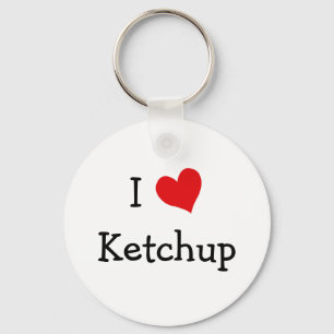 Porte-clés I Love Ketchup
