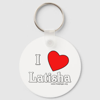 Porte-clés I Love Latisha