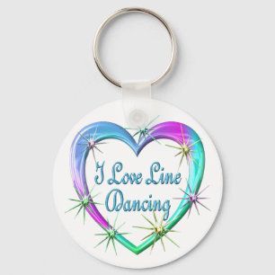 Porte-clés I Love Line Dancing